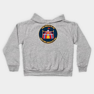 The circus in me sees the circus in you Kids Hoodie